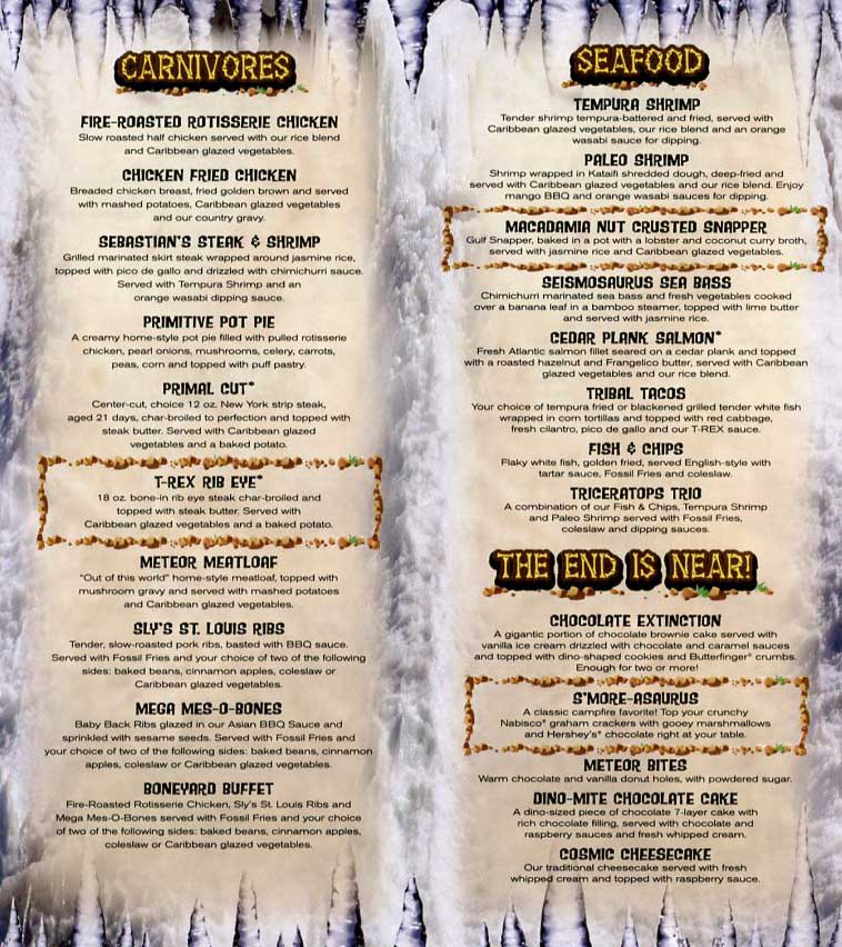 t rex cafe orlando menu t rex cafe orlando menu